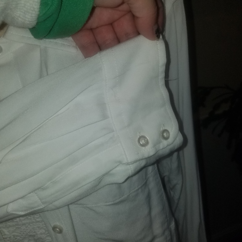 Talbots Button Down Blouse - image 4